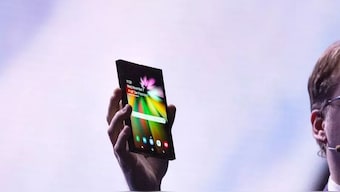Samsung gives first glimpse of its foldable smartphone; price, specs still a mystery