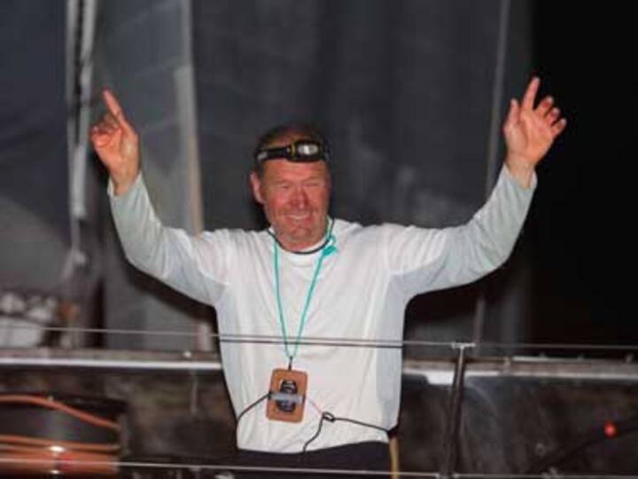 62-year-old French yachtsman Francis Joyon sails across Atlantic ocean in record time to win Route de Rhum 62-year-old French yachtsman Francis Joyon sails across Atlantic ocean in record time to win Route de Rhum