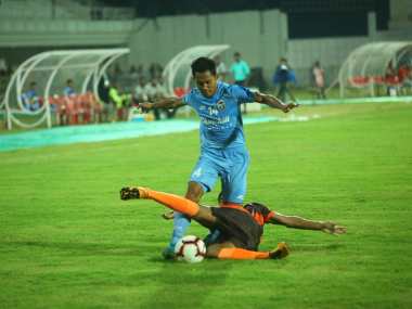 Churchill Brothers continued their impressive run with a 1-1 draw with Gokulam Kerala in the I-League. Image Courtesy: Twitter/@ILeagueOfficial