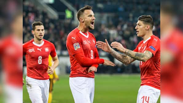 UEFA Nations League: Switzerland ride on Haris Seferovic's hat-trick to stun Belgium and qualify for finals