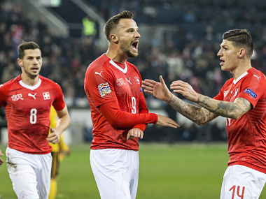 UEFA Nations League: Switzerland ride on Haris Seferovic's hat-trick to stun Belgium and qualify for finals UEFA Nations League: Switzerland ride on Haris Seferovic's hat-trick to stun Belgium and qualify for finals