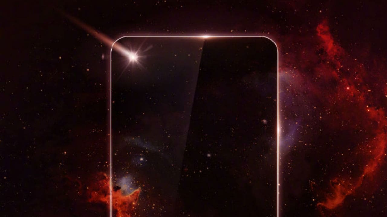 Teaser for a new phone by Hauwei. Image: Weibo/Huawei