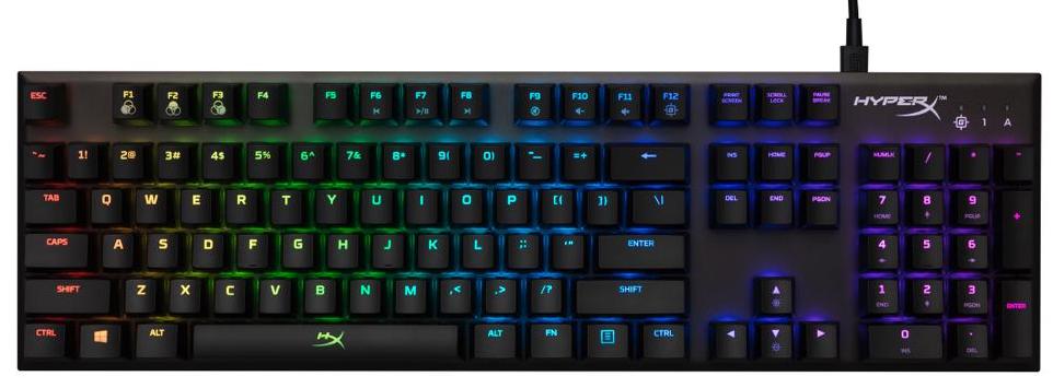 HyperX Alloy FPS RGB gaming keyboard. Image: HyperX