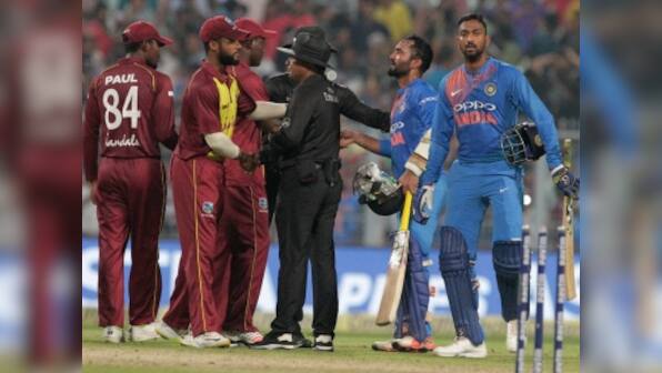 India vs West Indies: Dinesh Karthik, Krunal Pandya steer hosts to victory in first T20I after bowlers restrict visitors
