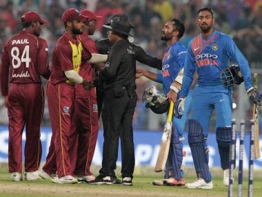 India vs West Indies: Dinesh Karthik, Krunal Pandya steer hosts to victory in first T20I after bowlers restrict visitors India vs West Indies: Dinesh Karthik, Krunal Pandya steer hosts to victory in first T20I after bowlers restrict visitors