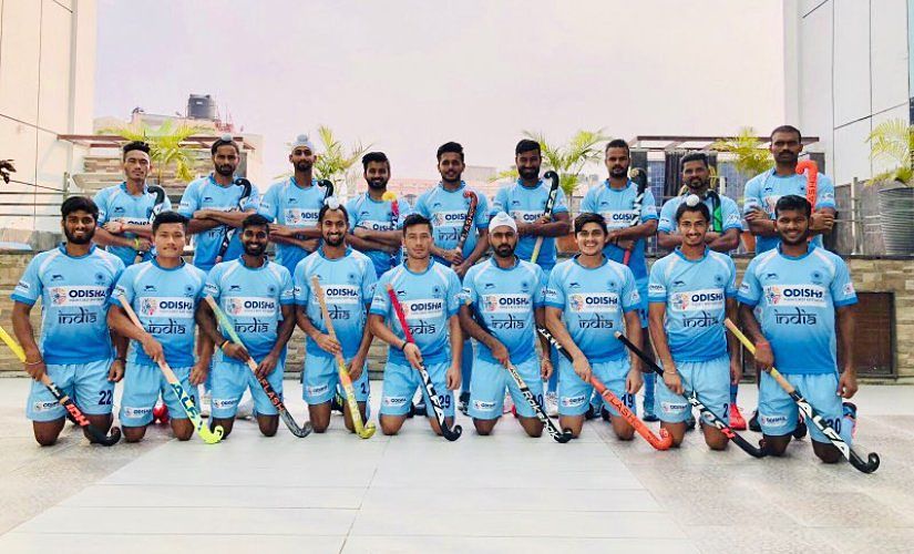 The Indian hockey team for the 2018 Hockey World Cup. Twitter @manpreetpawar07