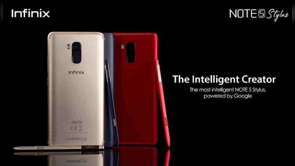 Infinix launches the Note 5 Stylus smartphone for Rs 15,999 in India