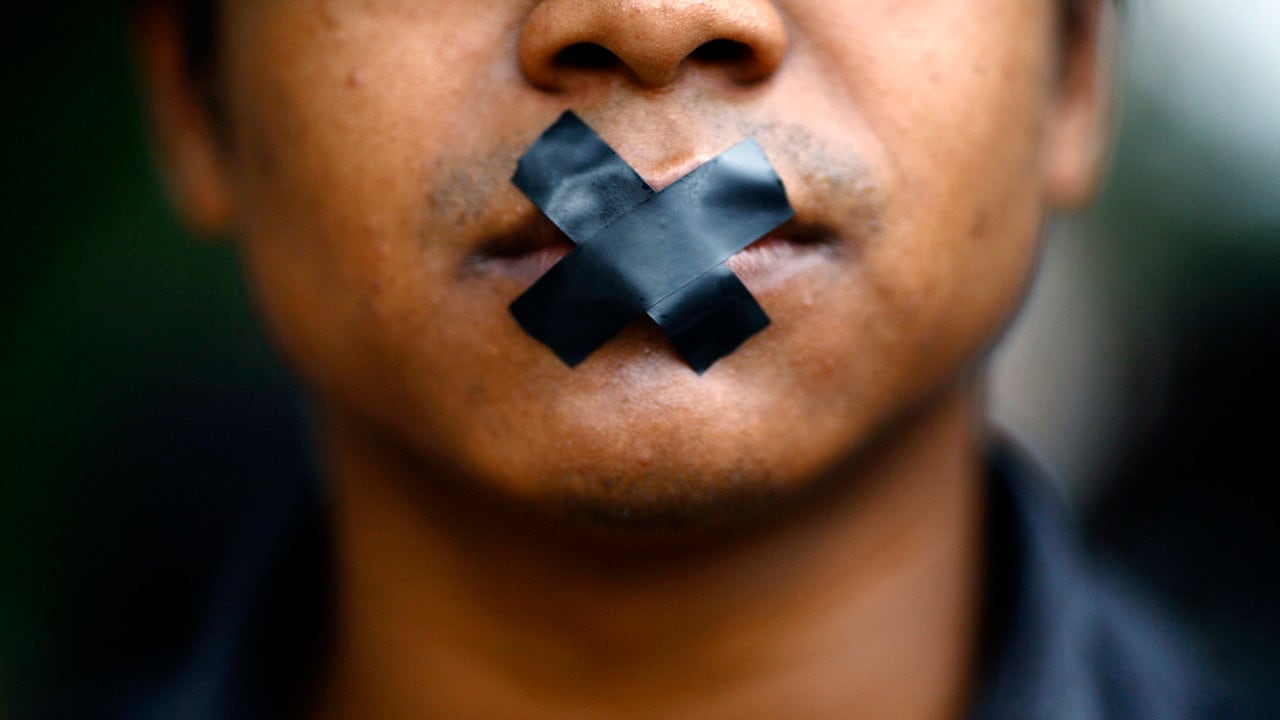 There are a number of laws which empower the government to act against online speech. Image: Reuters