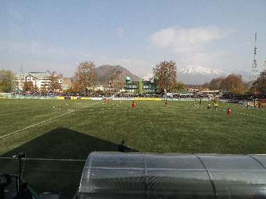 Real Kashmir hold Churchill Brothers to a goalless draw on historic day for football in Jammu and Kashmir Real Kashmir hold Churchill Brothers to a goalless draw on historic day for football in Jammu and Kashmir