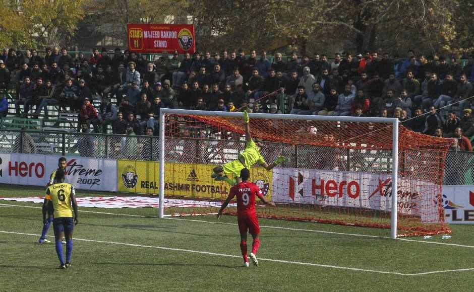 The home side had stunned reigning champions Minerva Punjab FC in their first game, and will feel like a chance missed out at not having beaten Churchill Brothers, particularly given the one-man advantage. Image: Sameer Mushtaq The home side had stunned reigning champions Minerva Punjab FC in their first game, and will feel like a chance missed out at not having beaten Churchill Brothers, particularly given the one-man advantage. Image: Sameer Mushtaq