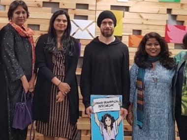 My poster in Jack Dorsey's hands wasn't the point; real threat to trolls was me seeking safety of oppressed on Twitter