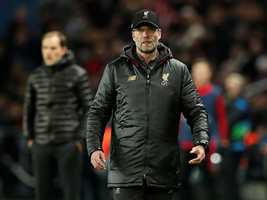 Champions League: Liverpool manager Jurgen Klopp relishing 'Anfield final' with Napoli after Paris Saint-Germain loss Champions League: Liverpool manager Jurgen Klopp relishing 'Anfield final' with Napoli after Paris Saint-Germain loss