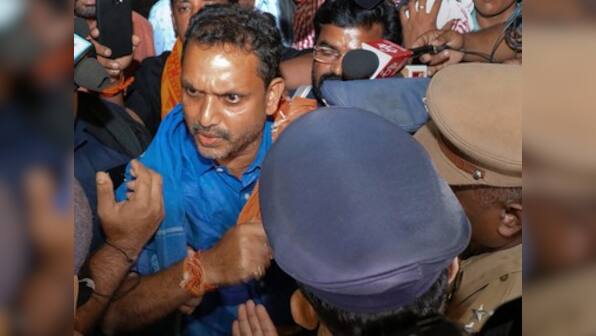 Sabarimala row: BJP workers protest against K Surendran's arrest; Kerala is under 'jungle raj', says party's state chief