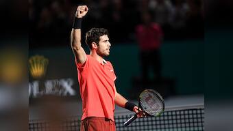 Paris Masters: Karen Khachanov's win over Novak Djokovic is just reward for his years of hard work