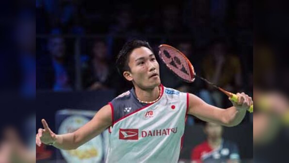 Hong Kong Open: Top-seed Kento Momota survives early scare against Jonatan Cristie to reach semi-final