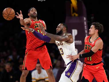 NBA: Los Angeles Lakers edge past Atlanta Hawks; James Harden scores season-high 40 points as Houston Rockets beat Indiana Pacers NBA: Los Angeles Lakers edge past Atlanta Hawks; James Harden scores season-high 40 points as Houston Rockets beat Indiana Pacers