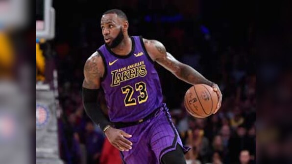 NBA: LeBron James leapfrogs Wilt Chamberlain in all-time scoring rankings with 44-point haul against Portland Trail Blazers