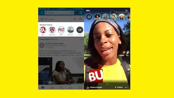 LinkedIn is testing a Stories feature called 'Student Voices' along with GIF comments