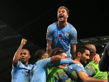 Premier League: Manchester City outclass United in derby to go on top of standings; Chelsea held by Everton Premier League: Manchester City outclass United in derby to go on top of standings; Chelsea held by Everton