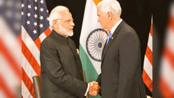 Narendra Modi meets Mike Pence in Singapore, holds talks on terror, defence trade and Indo-Pacific cooperation