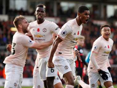 Premier League: Marcus Rashford nets dramatic late winner to help Manchester United see off Bournemouth Premier League: Marcus Rashford nets dramatic late winner to help Manchester United see off Bournemouth