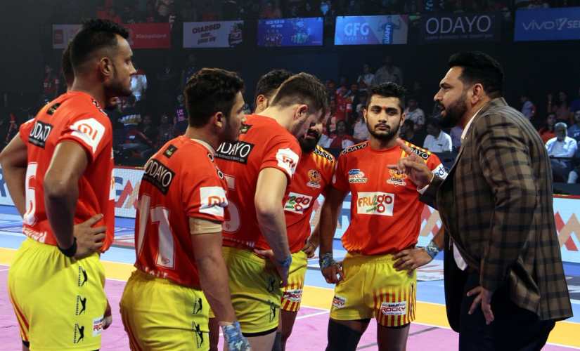 Coach Manpret Singh coaxed Gujarat Fortune Giants to purchase Sunil Kumar and Parvesh Bhainswal in the player auctions ahead of season five of Pro Kabaddi. Image Courtesy: PKL