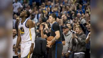 NBA: Mavericks register first win over Warriors since 2015; Jimmy Butler delivers overtime dagger to guide 76ers past Hornets