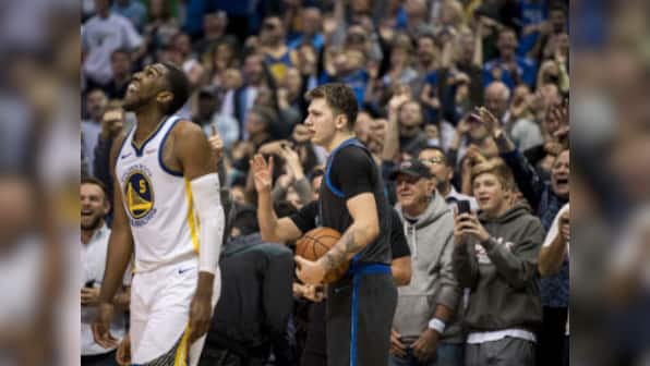 NBA: Mavericks register first win over Warriors since 2015; Jimmy Butler delivers overtime dagger to guide 76ers past Hornets