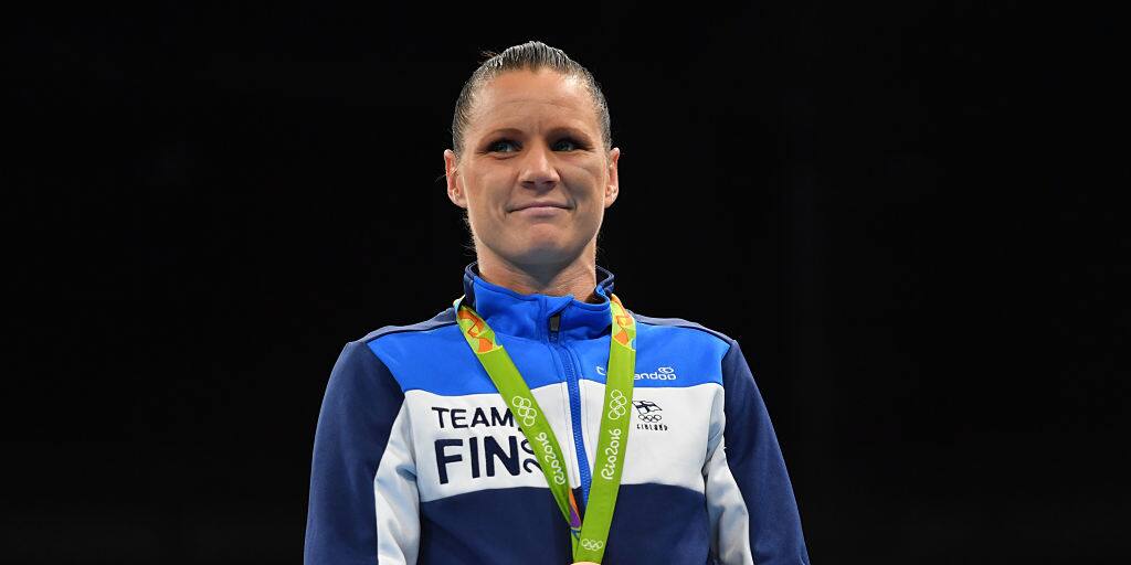 Women's World Boxing Championships Olympic medallist Mira Potkonen