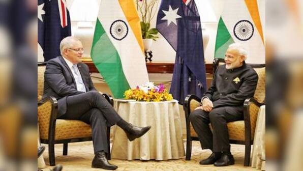 Narendra Modi meets Scott Morrison in Singapore; leaders discuss bilateral ties in areas of trade, defence