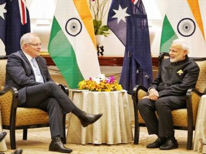 Narendra Modi meets Scott Morrison in Singapore; leaders discuss bilateral ties in areas of trade, defence