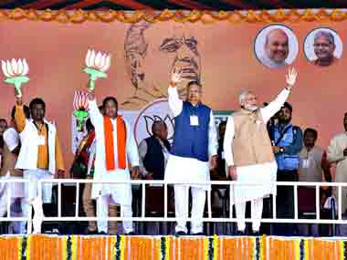 In Chhattisgarh, Narendra Modi tears into Congress for backing 'Urban Naxals' in maiden campaign rally for BJP ahead of polls In Chhattisgarh, Narendra Modi tears into Congress for backing 'Urban Naxals' in maiden campaign rally for BJP ahead of polls