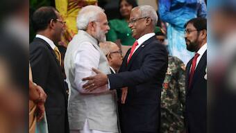 Narendra Modi in Maldives says he is looking forward to working with country's new president Ibrahim Mohamed Solih
