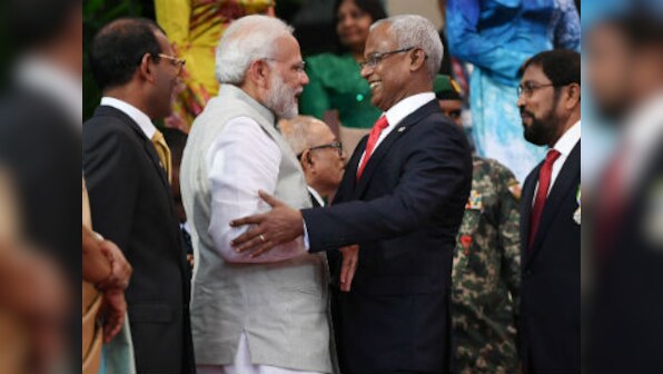Narendra Modi in Maldives says he is looking forward to working with country's new president Ibrahim Mohamed Solih
