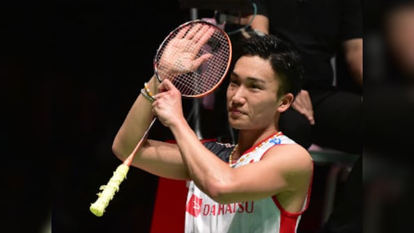 Fuzhou China Open: World No 1 Kento Momota battles past Chou Tien Chen in three games to win men's singles title