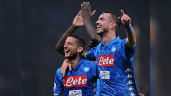 Serie A: Napoli come from behind against Genoa in match halted by torrential rain; Gervinho guides Parma past Torino