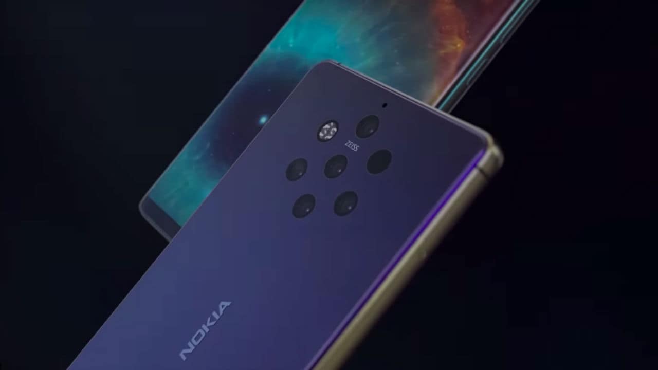 Nokia 9 Pureview. Image: YouTube/Concept Creator