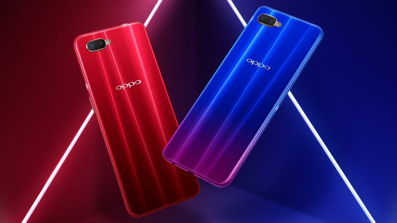 OppoR17 Neo SIMフリー 色レッド - スマートフォン/携帯電話