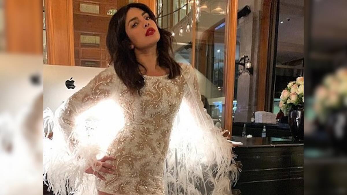 priyanka chopra bachelorette dress Chopra's festivities in Amsterdam continue with Parineeti, Sophie Turner, Isha Ambani Color:As Photo