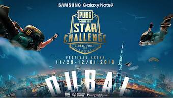 PUBG Mobile Star Challenge global finale to be held in Dubai over three days