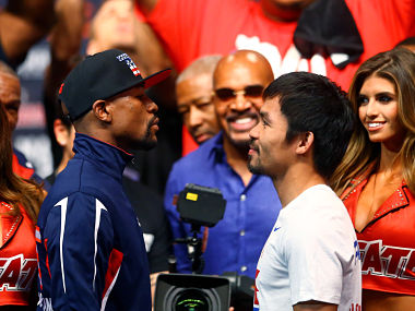Filipino boxer Manny Pacquiao teases possible rematch against rival Floyd Mayweather in 2019 Filipino boxer Manny Pacquiao teases possible rematch against rival Floyd Mayweather in 2019