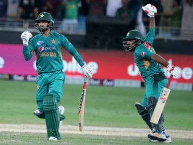 With their six-wicket win over New Zealand at Dubai, Pakistan clinched their 11th successive T20I series. AFP