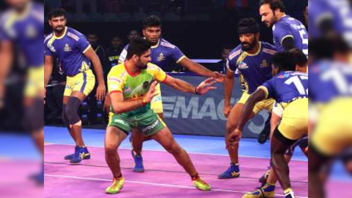 Pro Kabaddi League 2018: Patna Pirates, Tamil Thalaivas play out riveting tie; Dabang Delhi thrash Jaipur Pink Panthers