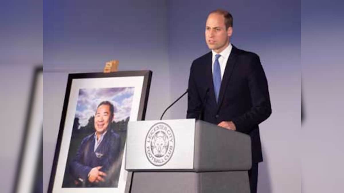 Prince William, Kate Middleton visit King Power Stadium to pay tribute to late Leicester City owner Vichai Srivaddhanaprabha