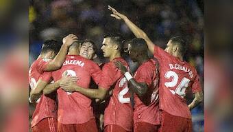 Copa del Rey: Real Madrid begin life after Julen Lopetegui with win over Melilla; Barcelona struggle past Cultural Leonesa