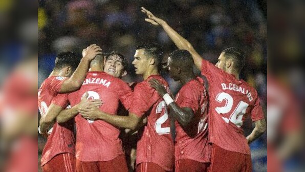 Copa del Rey: Real Madrid begin life after Julen Lopetegui with win over Melilla; Barcelona struggle past Cultural Leonesa