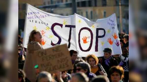 #NousToutes: Thousands across France protest against sexual violence; Emmanuel Macron offers support on Twitter