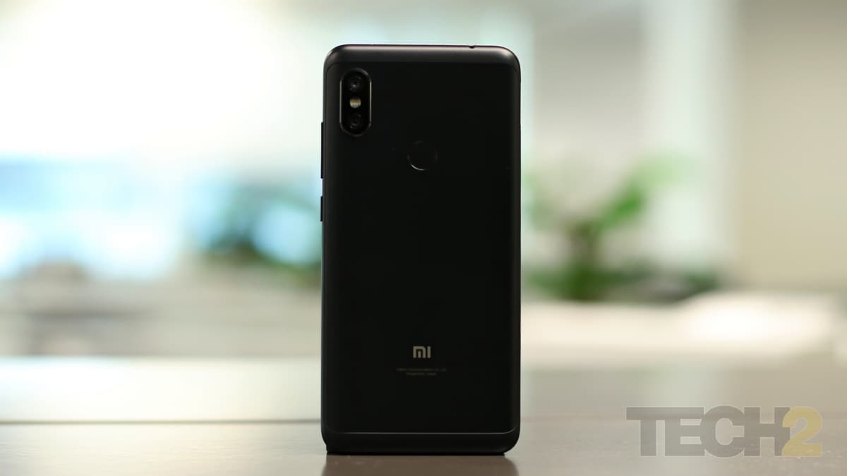 The back of the Note 6 Pro looks identical to that on the Redmi 6 Pro and almost every other Xiaomi phone with a dual-camera setup on the back. Image: tech2/ Shomik