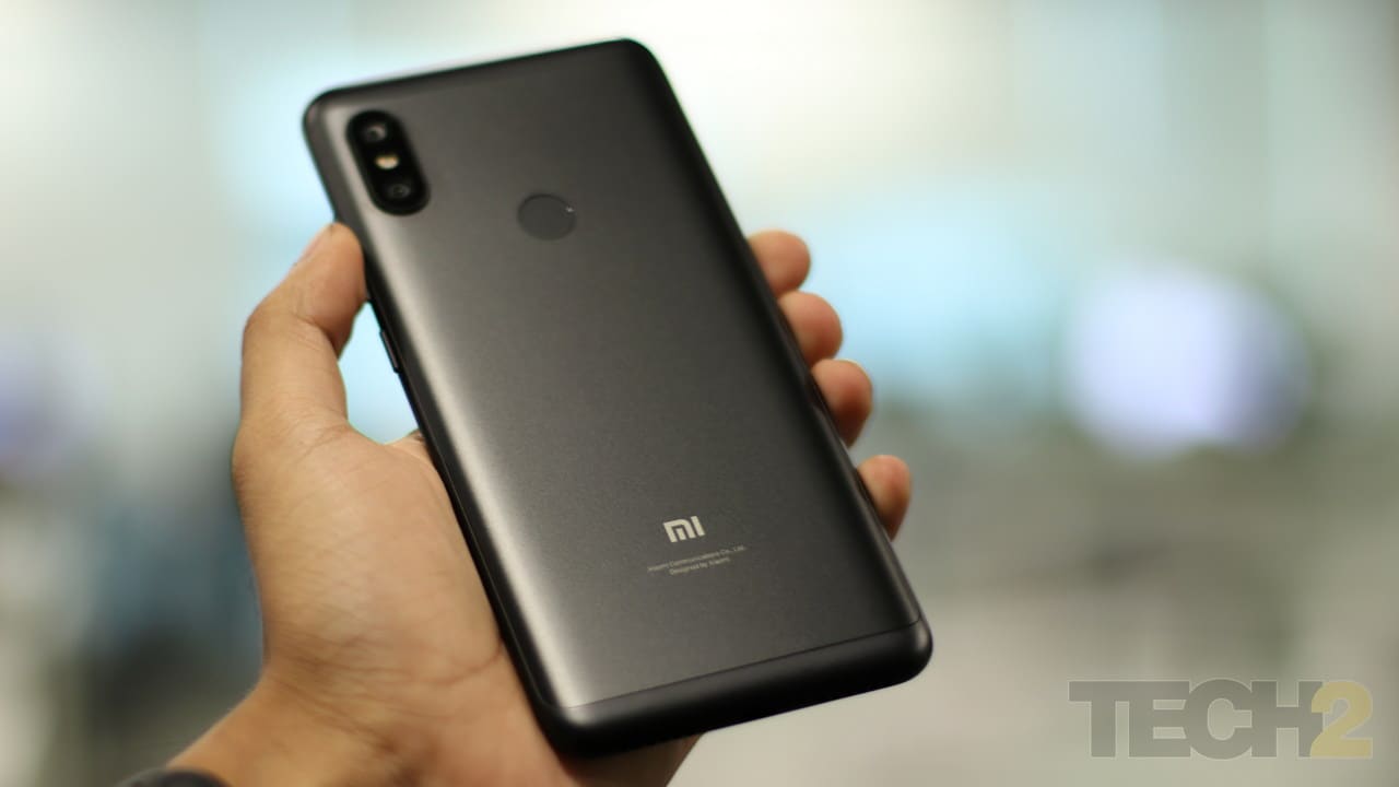 The XIaomi branding on the back remains. Image: tech2/ Shomik