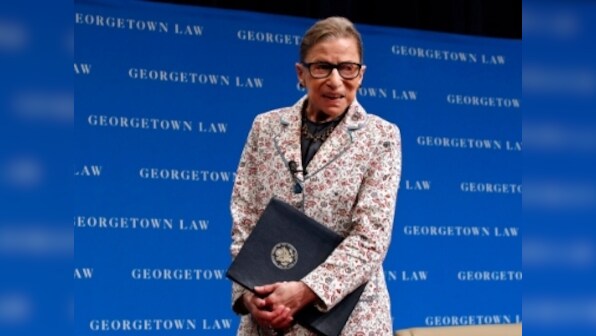 US Supreme Court Justice Ruth Bader Ginsburg hospitalised after fall at office; liberal icon suffers three fractured ribs
